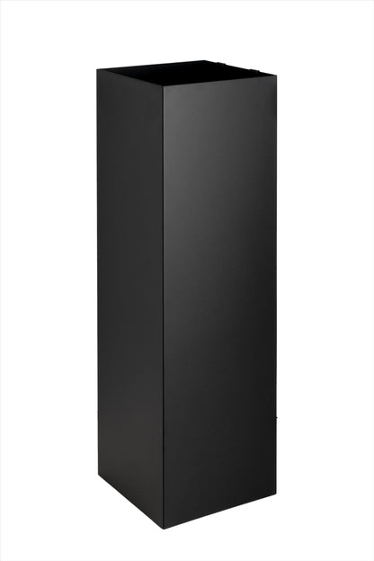Schirmständer mit Haken und Wasserauffangschale, schwarz