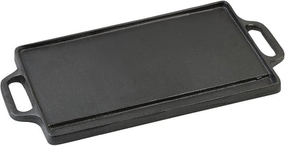 Gusseiserne Wende-Grillplatte, 1er 40 x 20,5 cm