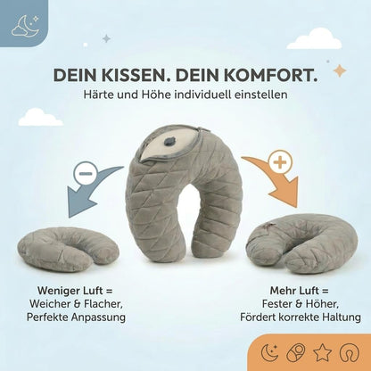 Aufblasbares Stillkissen für Reisen & Unterwegs, S/M