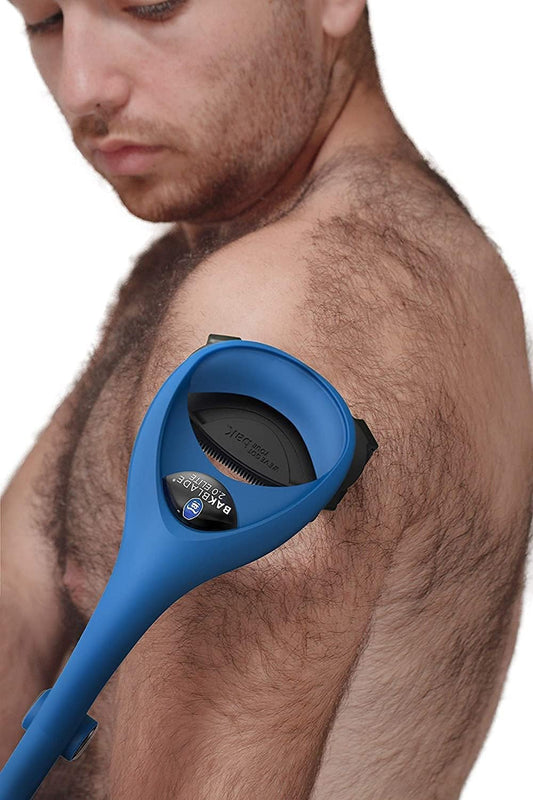 Ergonomischer Rückenrasierer 2.0 Elite mit Ersatzklingen