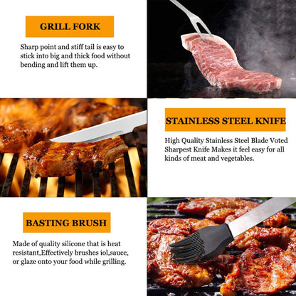 Grillbesteck-Set