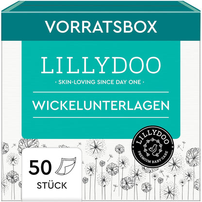 Hautfreundliche Baby Wickelunterlagen 5x10 Stück, NEU 5 x 10 Stück