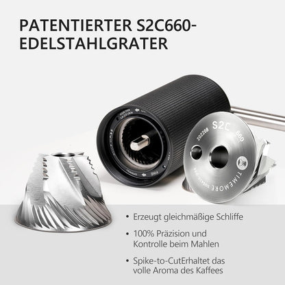 Chestnut C3 ESP Pro Manuelle Kaffeemühle, Chestnut C3 ESP Pro Schwarz