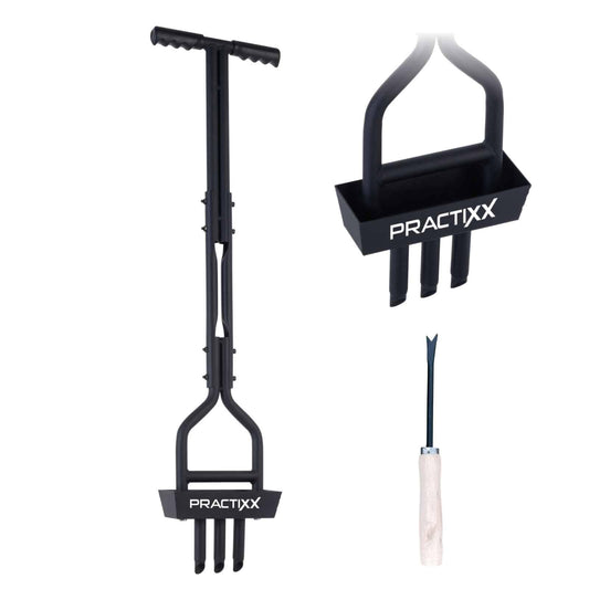 PX-RL10 Hand-Rasenlüfter mit Auffangbehälter