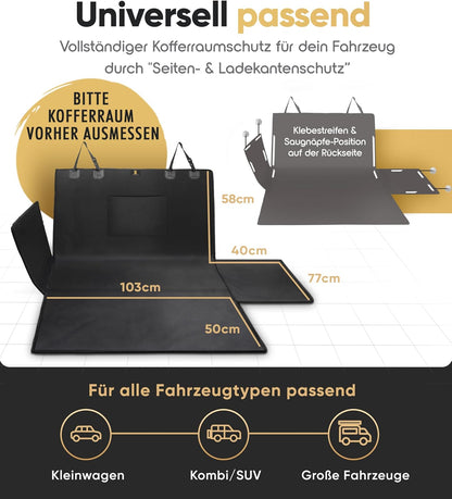 Hundedecke für Kofferraum