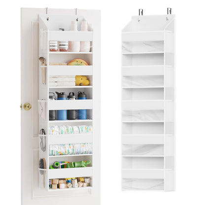 Tür-Organizer mit 5 Ebenen, 1 Packung Weiss