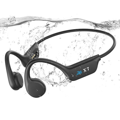 Knochenschall Bluetooth-Kopfhörer, Tinte Schwarz