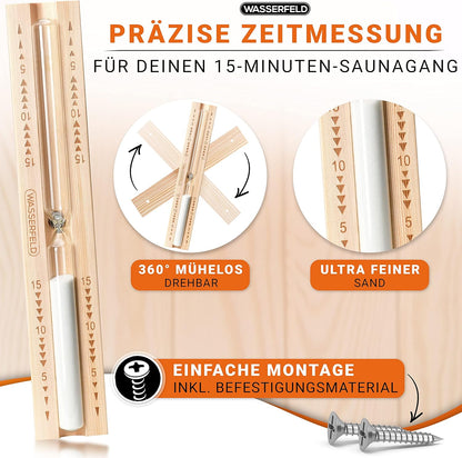 Saunaeimer-Set, 4 Liter