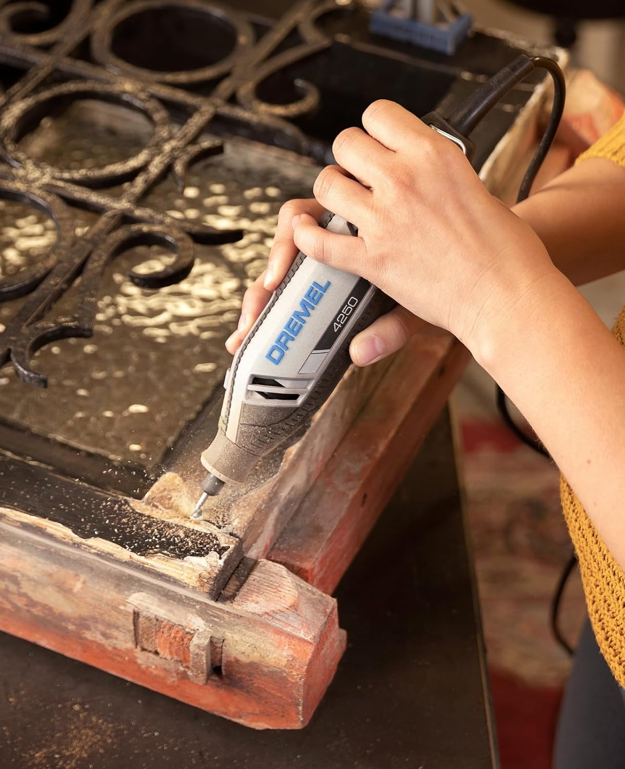Rotationswerkzeug 4250, Dremel 4250 3 Vorsatzgerät 45 Zubehöre
