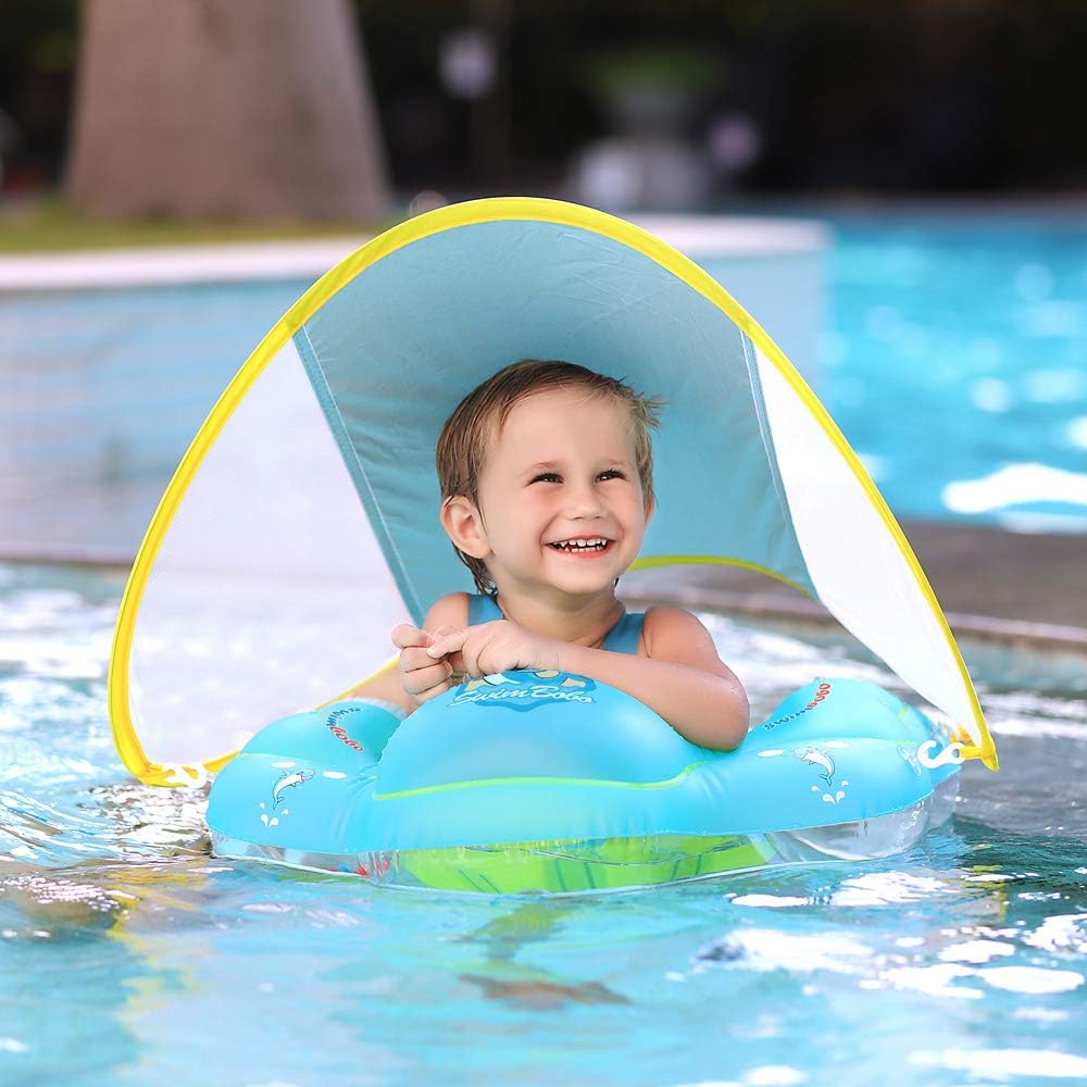 Babyschwimmring mit Sonnendach