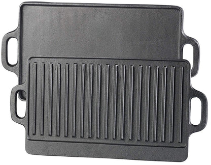 Wende-Grillplatte für Ofen, Herd & Grill, 1er 46 x 23 cm