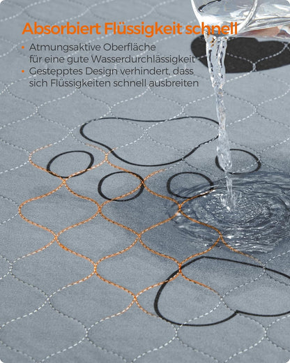 2er-Set Waschbare Welpen-Unterlage, XL (122 x 91 cm)