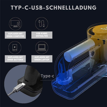 Fusselrasierer Elektrisch in Schwarz