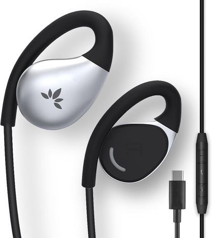 Resolve Open-Ear Kopfhörer, USB-C (Android & iPhone 15 & 16) Groß (Ohrlänge über 6 cm)