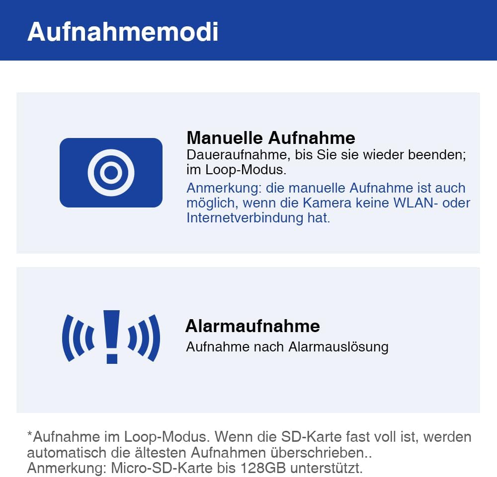 MW5 4K Ultra HD WLAN Überwachungskamera