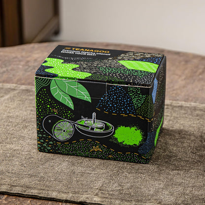 Matcha-Behälter, Anthrazitgrau