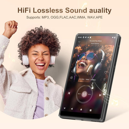 MP3-Player mit Touchscreen & Bluetooth 5.0, Schwarz