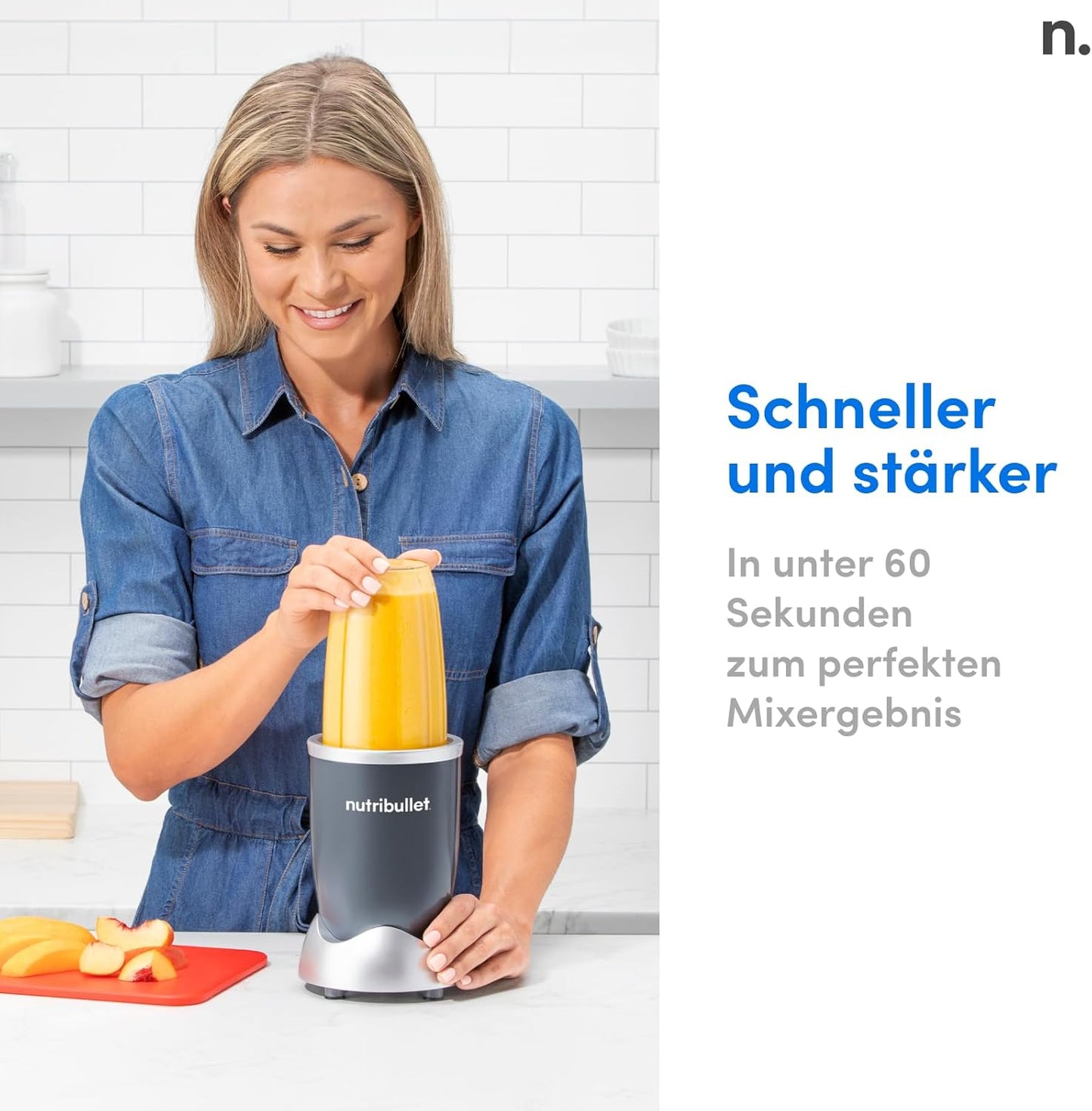 Smoothiemixer NB603DG, Basispaket, Dunkelgrau