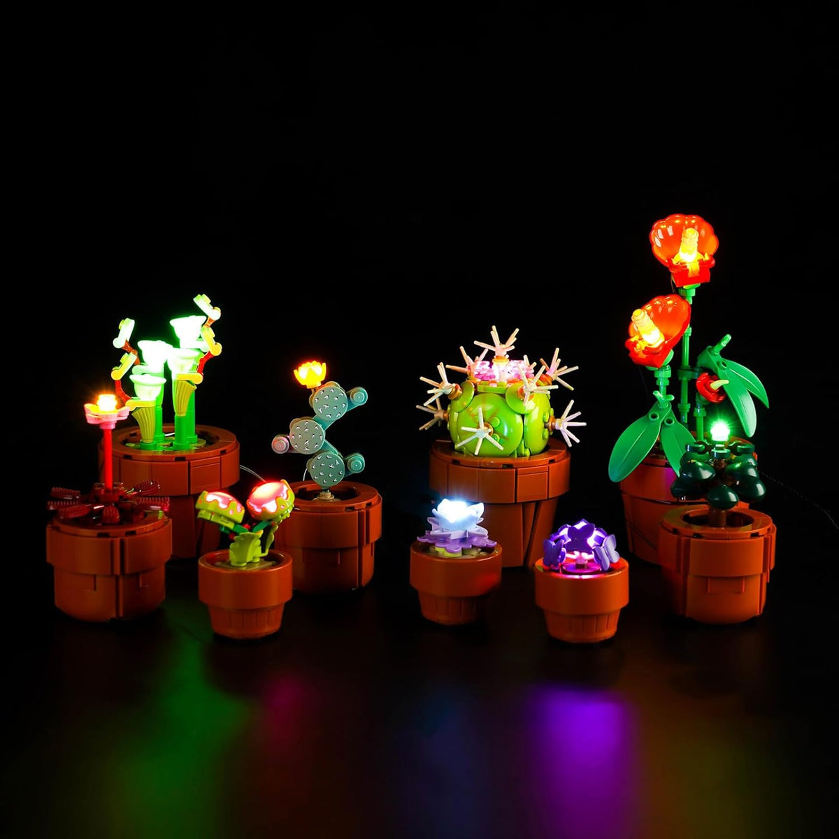 LED Licht Set für LEGO Mini Pflanzen (10329), 10329 Mini Pflanzen