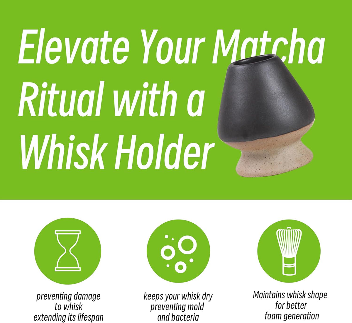 Matcha Tee Set, Matte Keramik--schwarz
