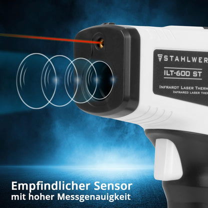 Infrarot-Laser-Thermometer ILT-600 ST (Pyrometer)