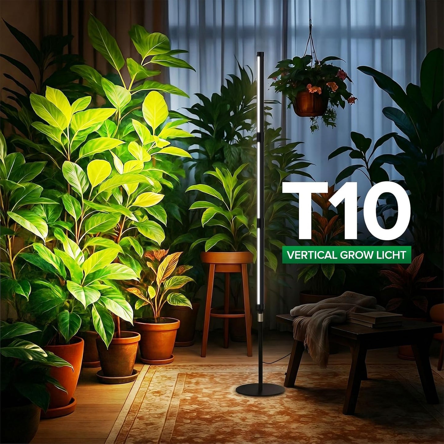 Pflanzenlampe T10, PPF 90