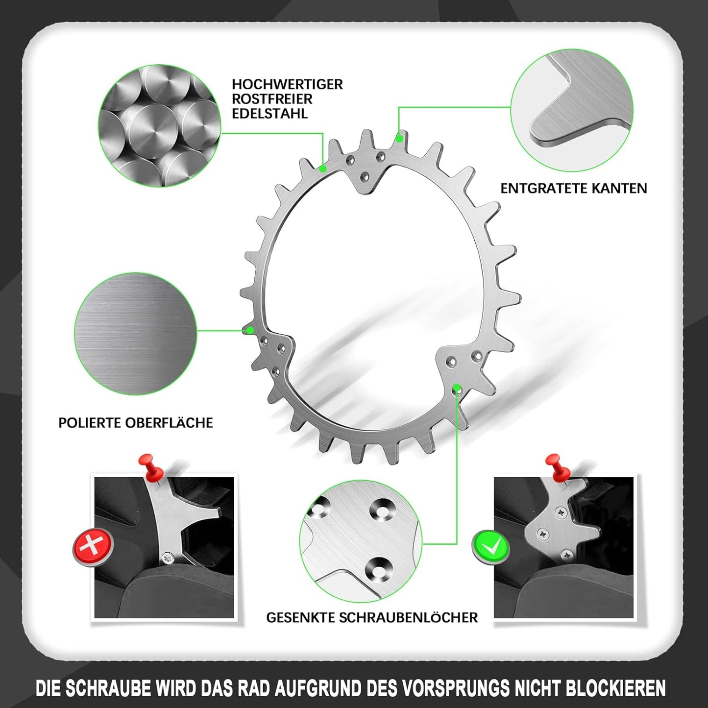 Mähroboter Spikes