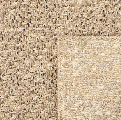 Wetterfester Outdoor-Teppich im Jute-Look (160 x 230 cm), 160 x 230 cm Natur-5