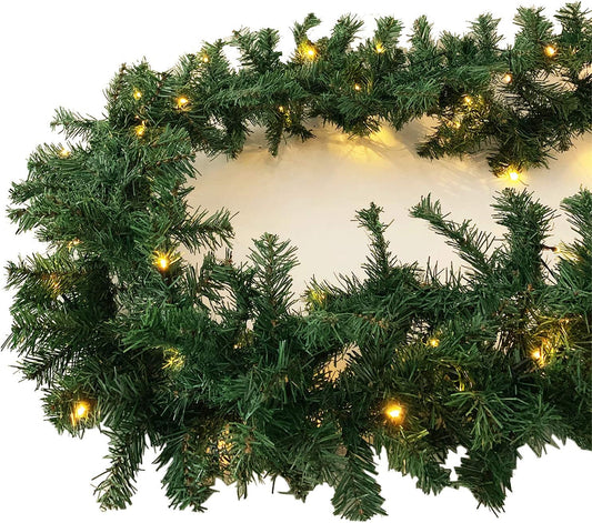 Tannengirlande mit 70 LED, 540 cm lang