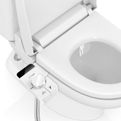 Bidet Toilettenaufsatz mit Doppeldüsen
