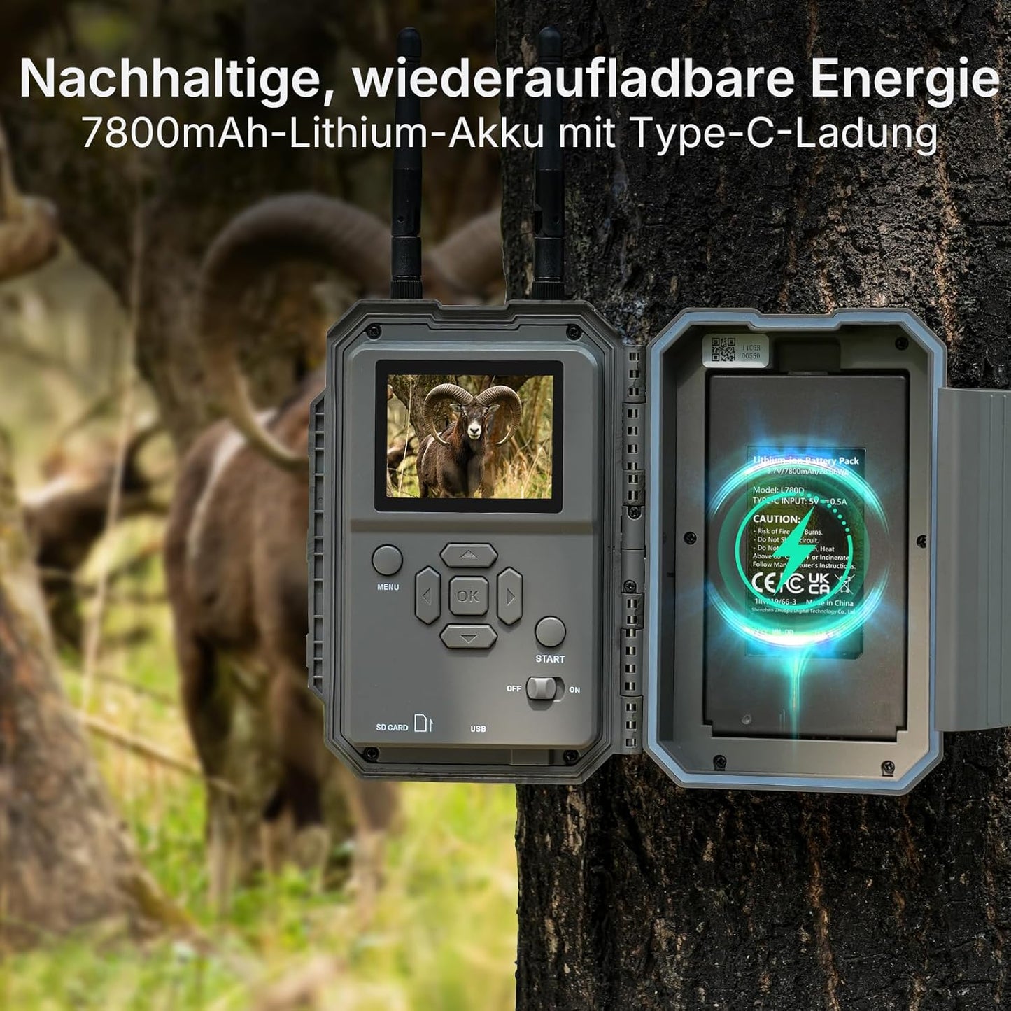 Wildkamera E6 Pro 4K