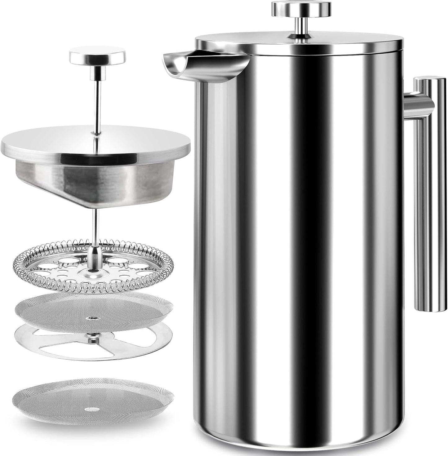 French Press für 8 Tassen, 1 Liter