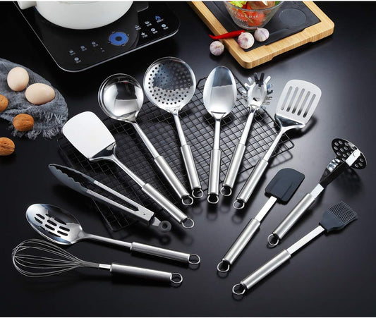 13-teiliges Küchenutensilien-Set mit Ständer
