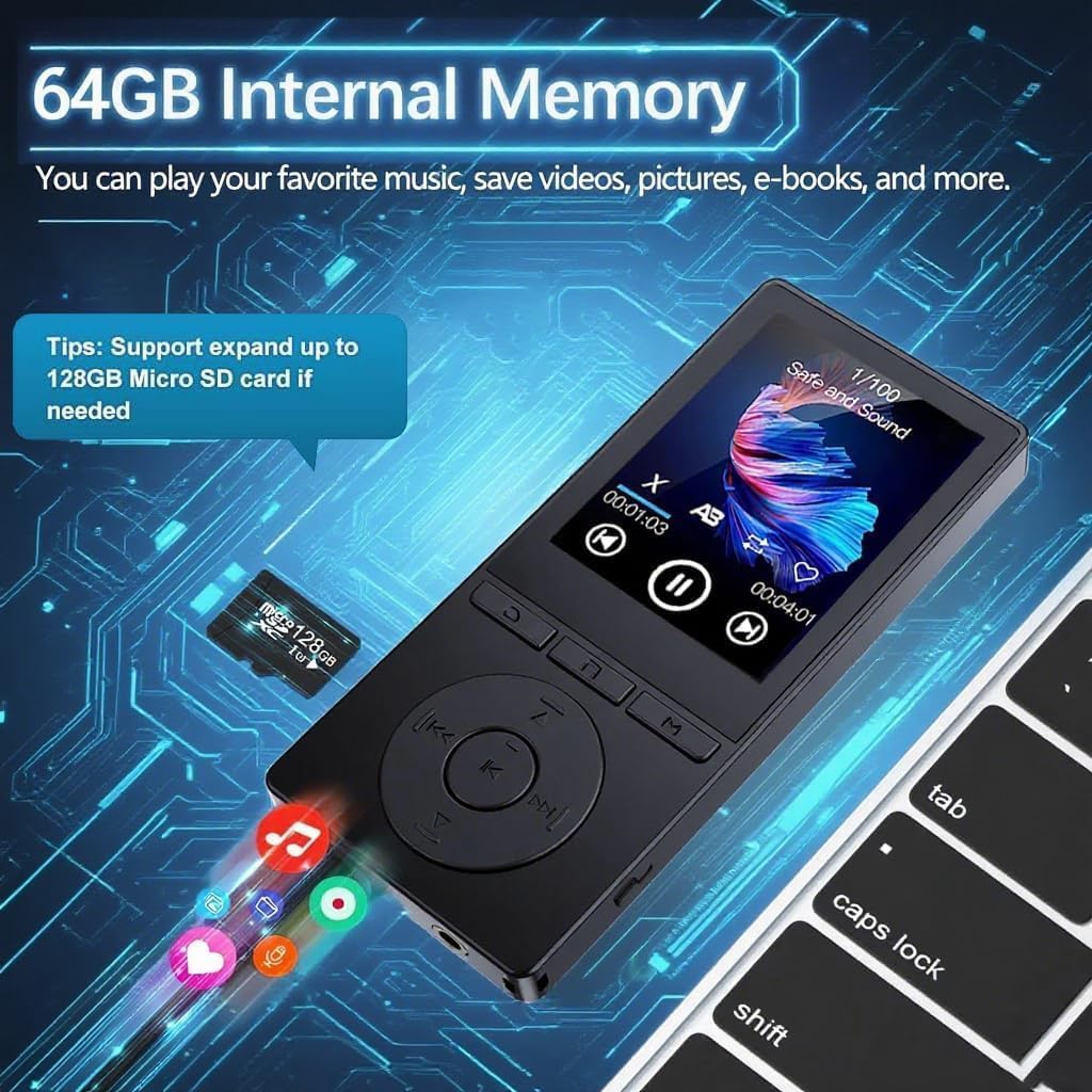 MP3-Player, Schwarz