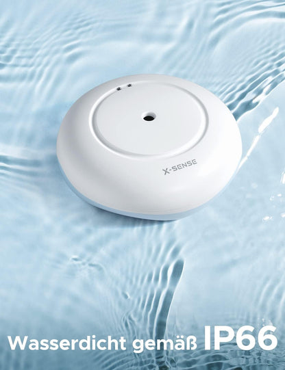 3x Wasserlecksensoren mit Basisstation