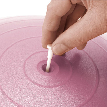 Gymnastikball mit Pumpe, Princess-Pink 65 cm (für Körpergröße 155-175cm)