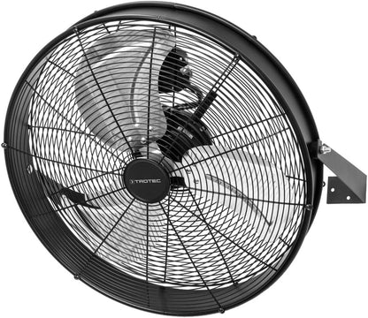 Bodenventilator TVM 20 D mit 360° Neigung, 120 W Schwarz
