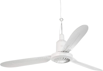 Mobiler Deckenventilator mit Timer, 3 Flügel