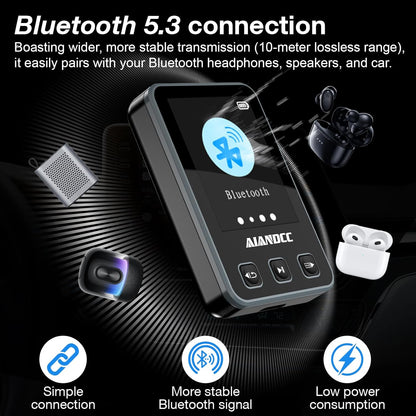 MP3 Player mit Sport Clip & Armband, Schwarz