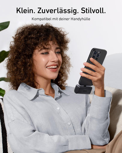 Nano Powerbank, Blau