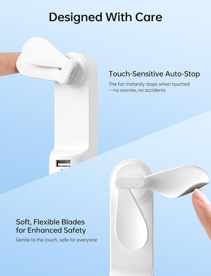 Mini-Handventilator, Weiss