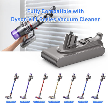 Ersatzakku für Dyson V11/V15 Staubsauger (25,2V 3900mAh)