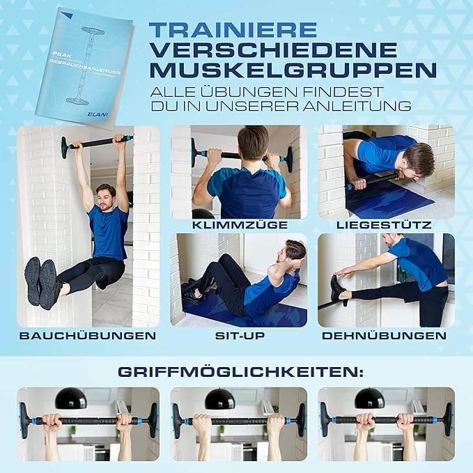 Klimmzugstange für Türrahmen