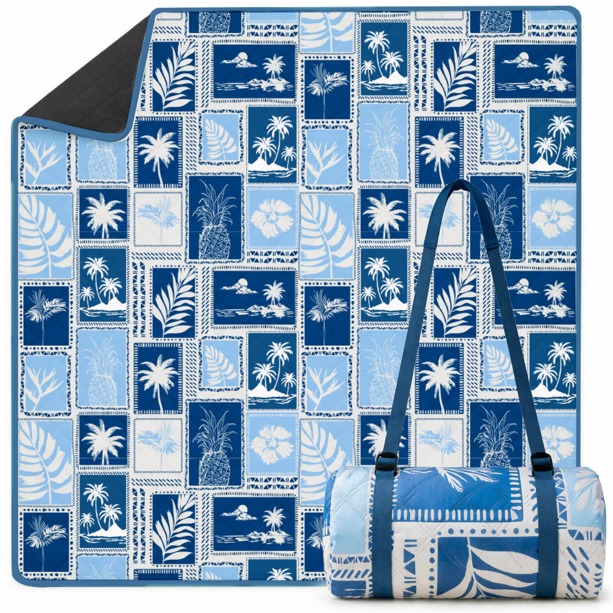 Wasserdichte Picknickdecke Holiday, 200x200 cm, Holiday