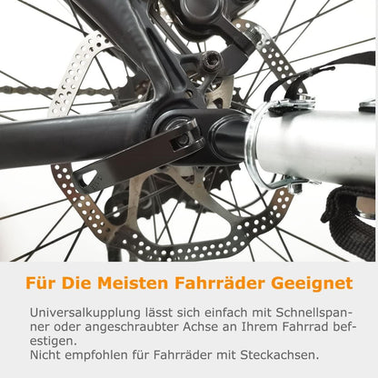 Klappbarer Fahrrad-Lastenanhänger
