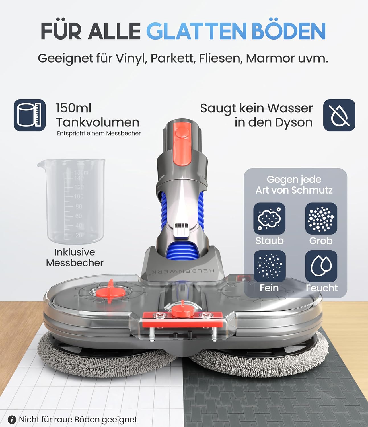Wischaufsatz, V7/V8/V10/V11/V15
