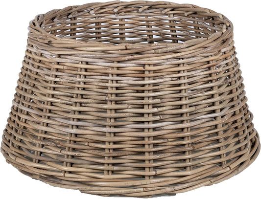 Weihnachtsbaumrock aus Rattan (50 x 26 cm)