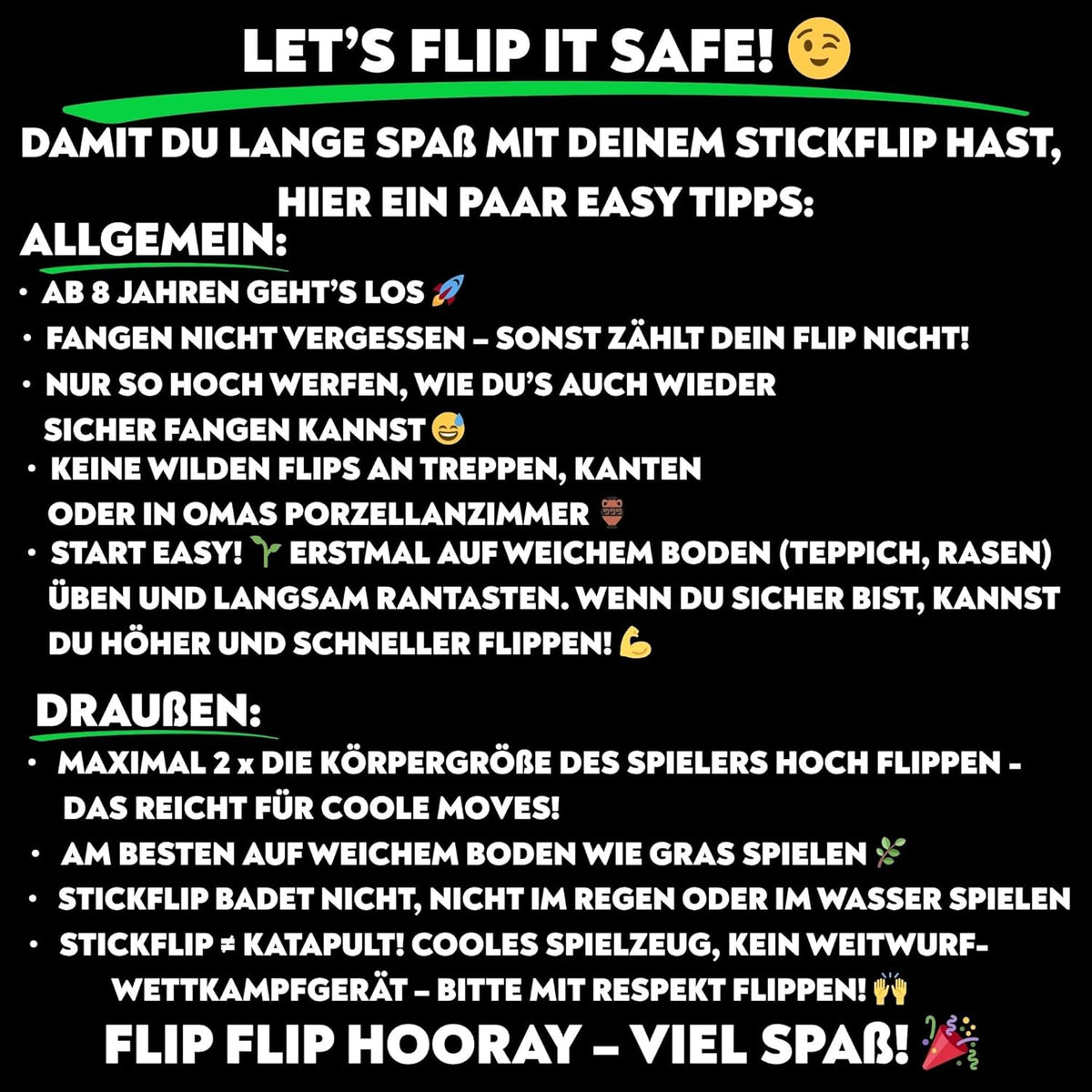 ChuckaRubba Flip, Catch, Levelup - Wurfspielzeug