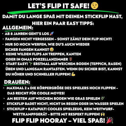 ChuckaRubba Flip, Catch, Levelup - Wurfspielzeug