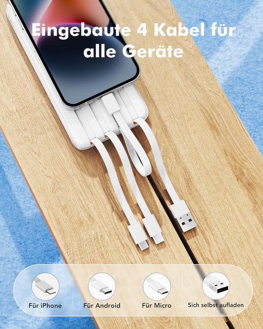 Powerbank, Weiss|20000mAh